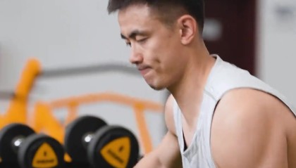 继伟的体能训练💪