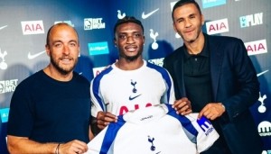 热刺官方：库杜斯将身穿20号球衣征战新赛季